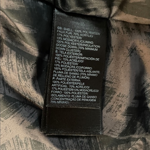 The North Face Gray Puffer Jacket with Fur Hood - Picture 11 of 14